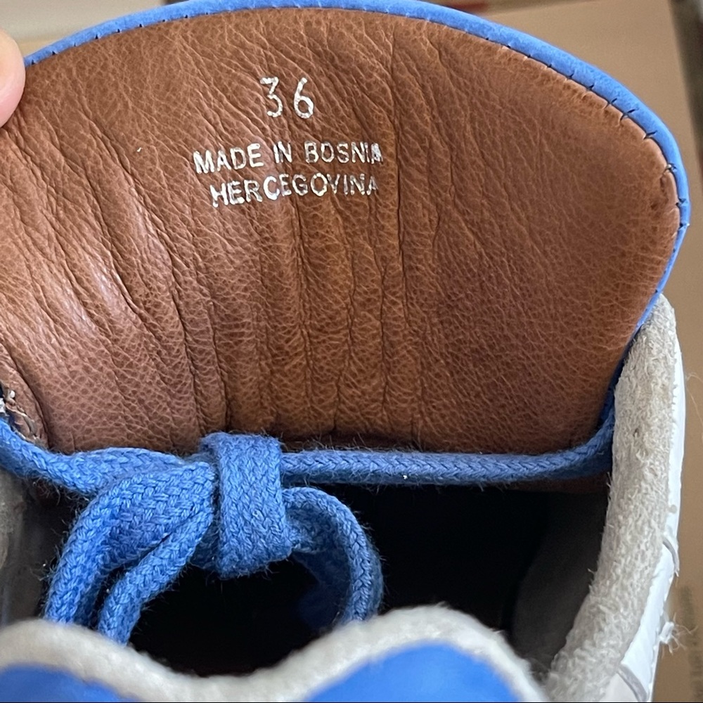 BNIB A.S. 98 Lettie Sneaker Blue/White ๐๐ค size 36/6 - Picture 12 of 16